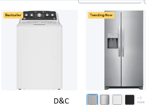 Major Appliance Special Values