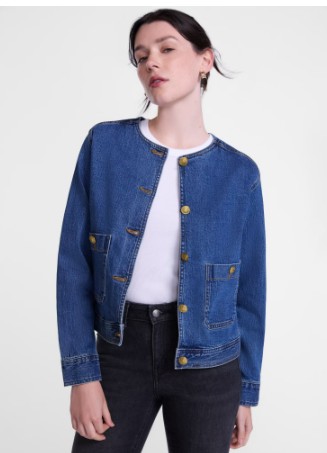 Scenario Women’s and Women’s Plus Denim Jacket, Sizes XS-4X