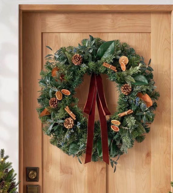 Member’s Mark 30″ Harvest Greenery Wreath