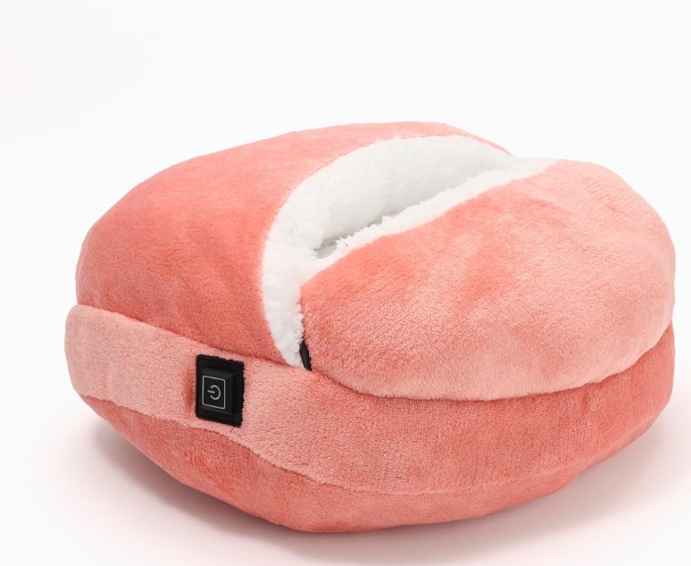Warm & Cozy Plush Foot Warmer with USB Port