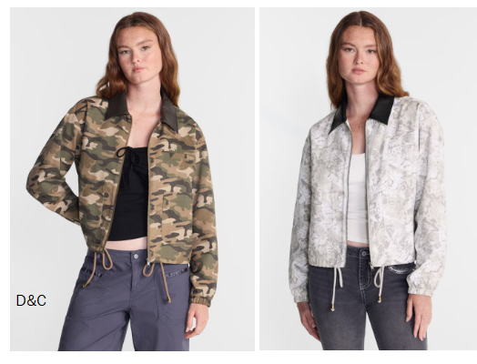 $8.xx Women’s Collared Twill Barn Jackets XXS-XXXXL