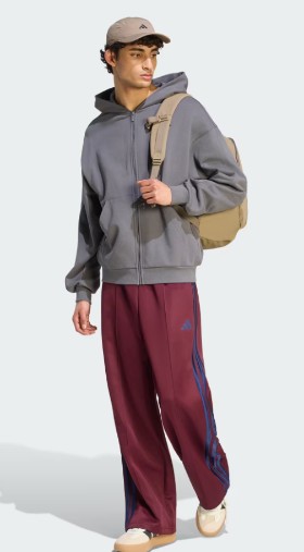ADIDAS KIT SMALL LOGO FULL-ZIP HOODIE