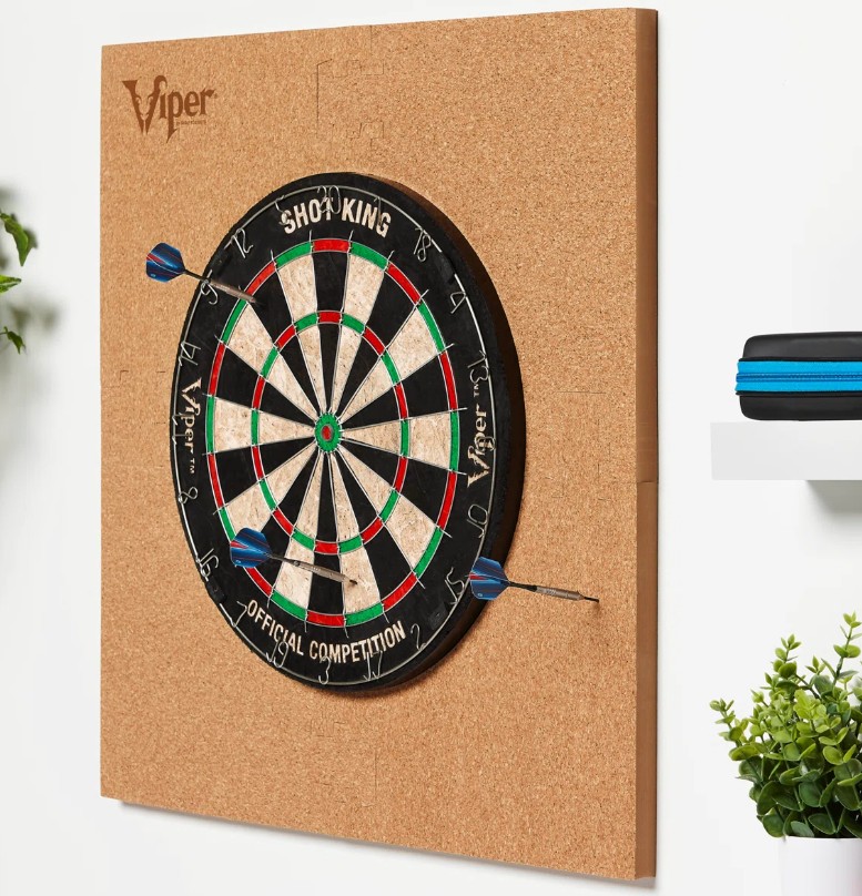Viper Wall Defender II Dartboard Surround Backboard Tan