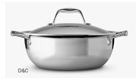 Tramontina Signature 4 Qt Tri-ply Clad Covered Universal Pan