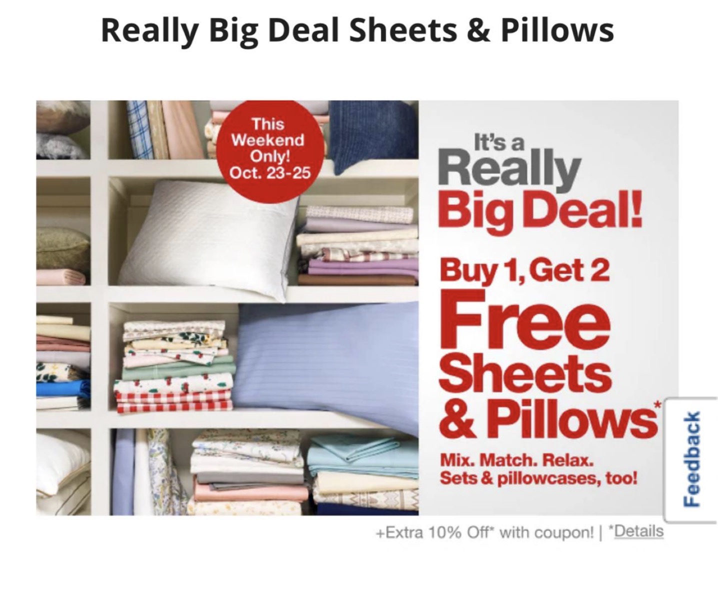 JCPenney : Buy 1, Get 2 Free Sheets & Pillows