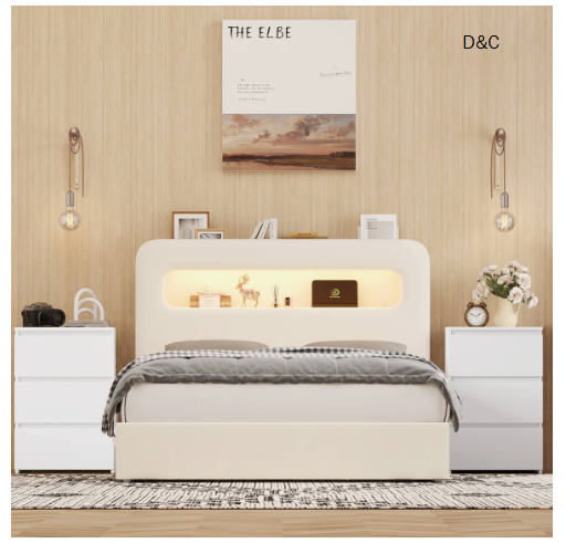 Upholstered 3-Piece Storage Bedroom Set