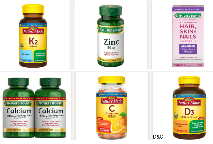 Buy 1 Get 1 Free select same-brand vitamins & supplements