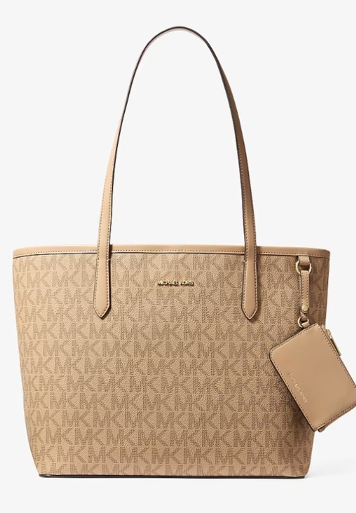 Jet Set Large Signature Logo Tote Bag