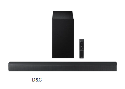 Samsung – B-series HW-B650F 3.1 Ch DTS Virtual:X Soundbar – Black