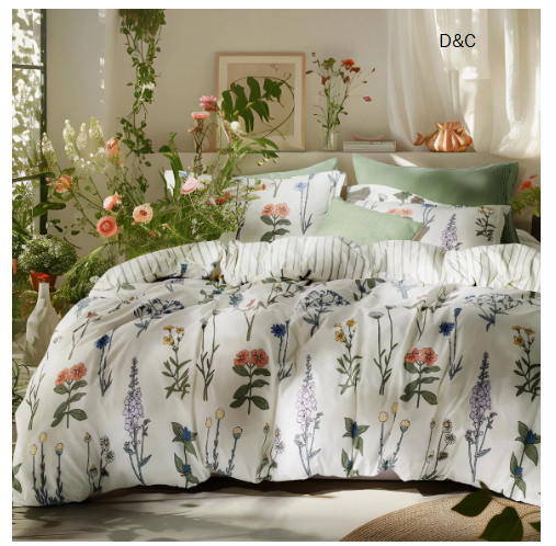 Bedsure Floral Comforter Set
