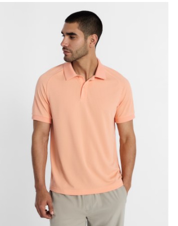 Athletic Works Men’s Active DriWorks Mesh Polo Shirt, Size XS-4XLT