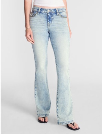 No Boundaries Extended Tab Bootcut Jeans, 31.5” Inseam, Women’s 00-20
