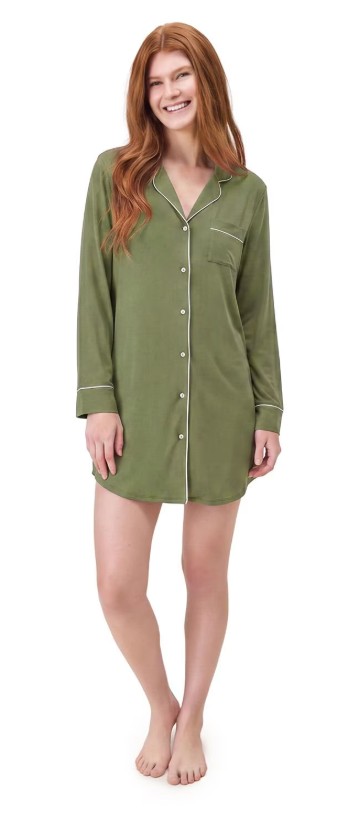 Member’s Mark Women’s Notch Collar Sleep Shirt