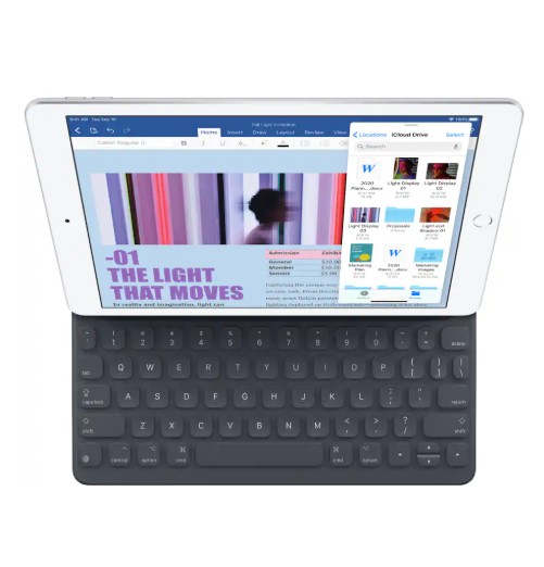 Apple – Geek Squad Certified Refurbished 10.2-Inch iPad (7th Generation) with Wi-Fi – 32GB – Space Gray