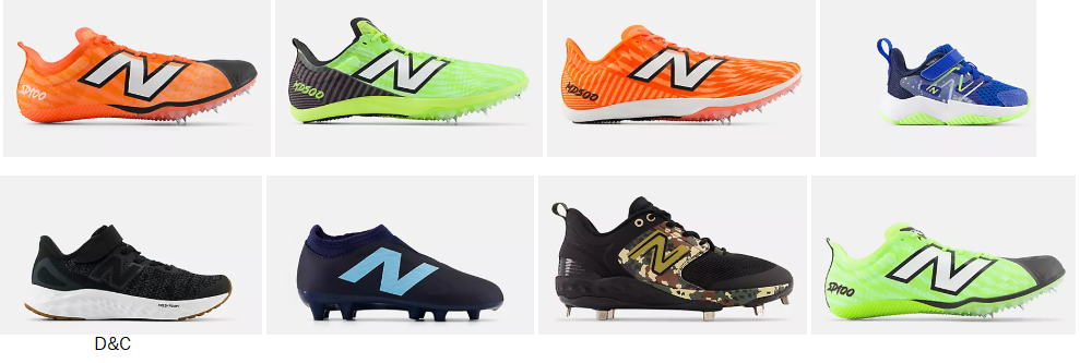 Newbalance Shoes – Extra 50% off in cart. As low as $12.5