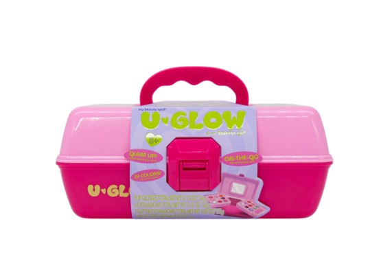 My Beauty Spot U-Glow Makeup Kit for Kids, Pink, 19 Pieces