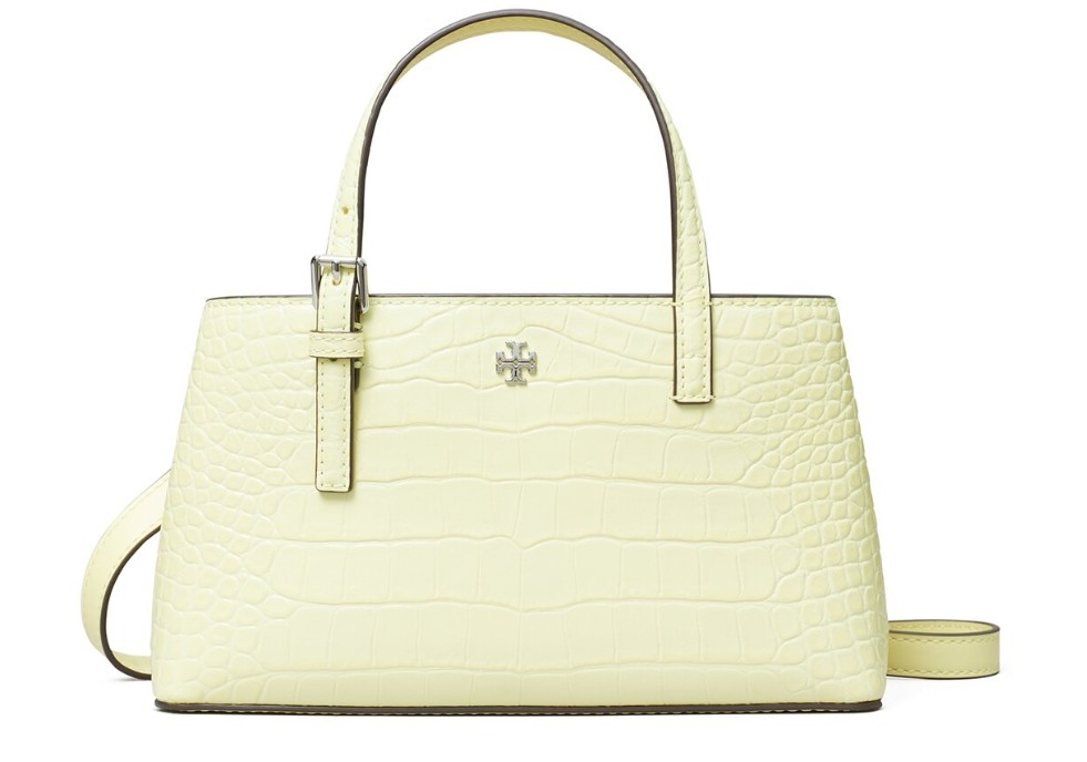 Emerson Embossed Mini Leather Tote