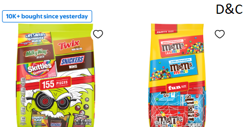 Halloween Candy sale