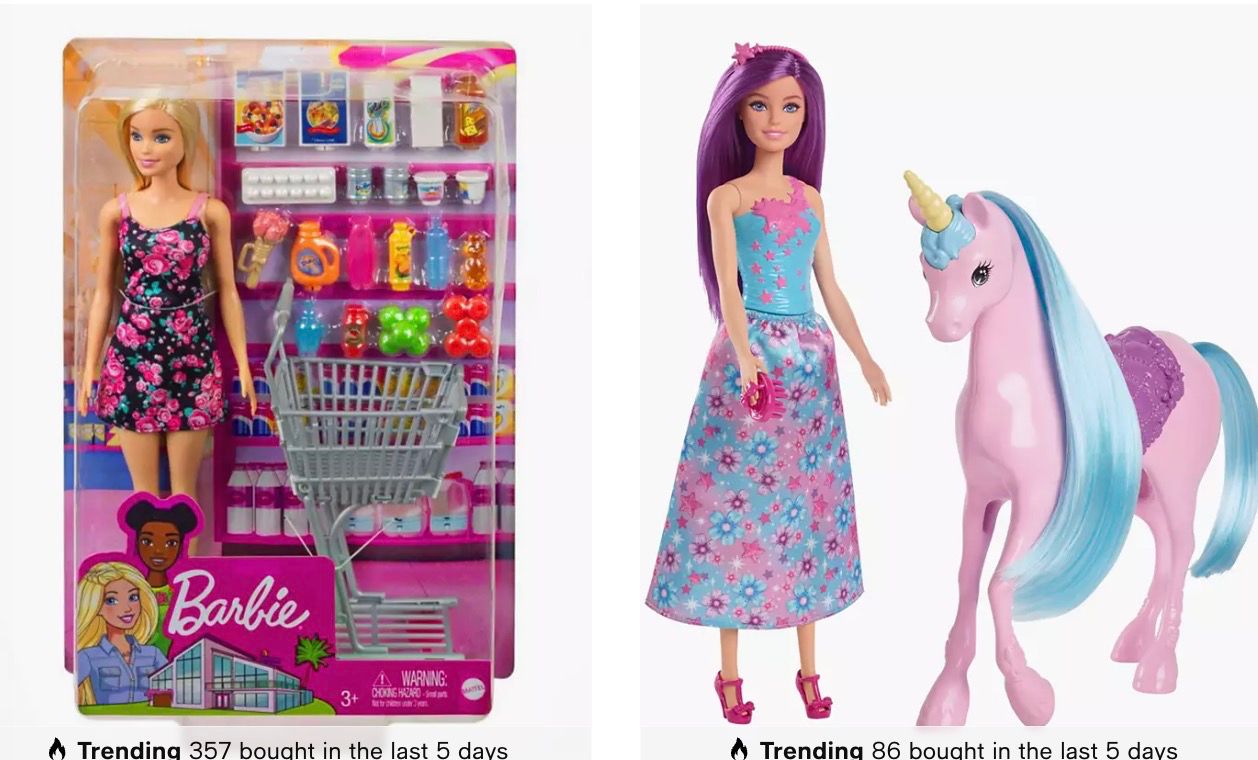45-50% Off Select Barbie & Disney Toys