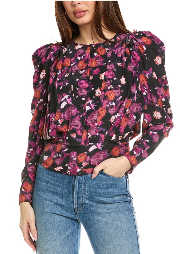 Isabel Marant E’toile Zanga Silk Blouse