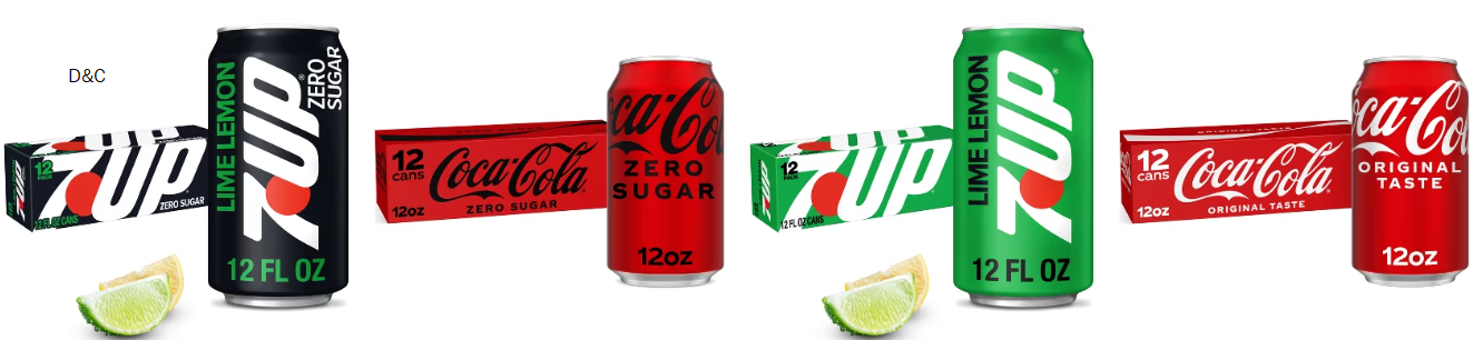 Buy 3, save 40% on soda cans