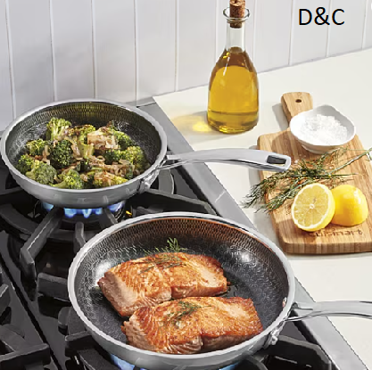 Cuisinart Fusion Stainless Steel 2-pk Skillet Set