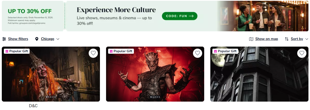 Haunted Houses & Tours Near Me
