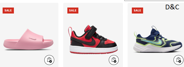50% off Kids Nike & Jordans