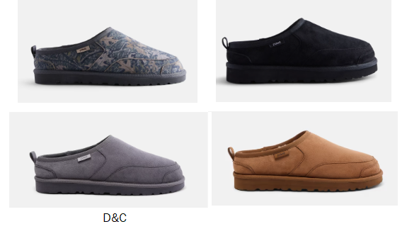Pawz Men’s Jeff Comfort Clog Slippers