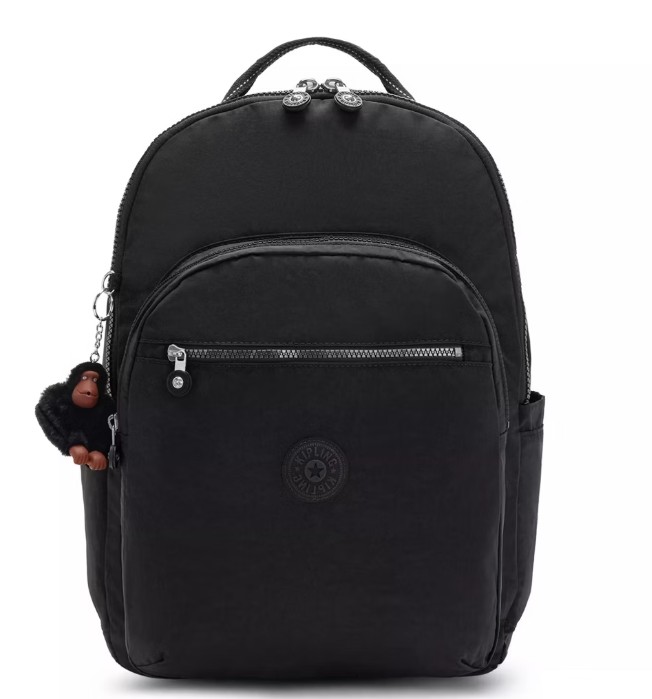 Kipling Seoul Extra Large 17″ Laptop Backpack True Black2