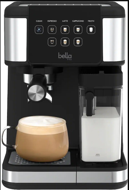 bella PRO – Barista Elite Espresso Drink Station+ – Stainless Steel