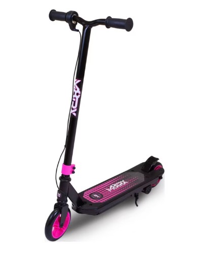M8TRX Pink 12V Electric Scooter for Kids Ages 6-12, Powered E-Scooter with Speeds of 8 MPH