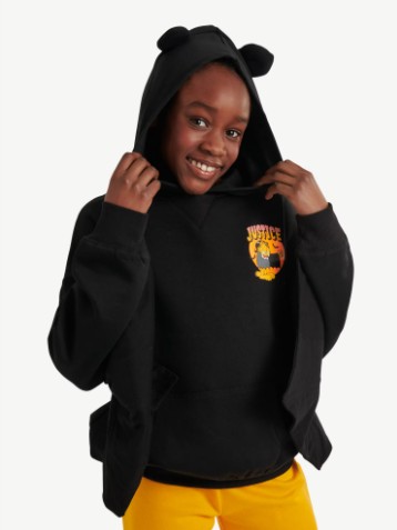 Justice x Garfield Girls Bat Hoodie, Sizes XS – XLP