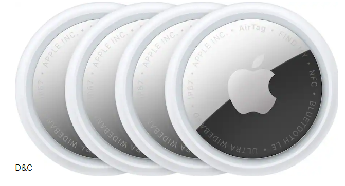 Apple – AirTag 4 pack (2nd generation) – 2026 – White